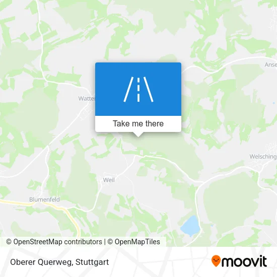 Карта Oberer Querweg