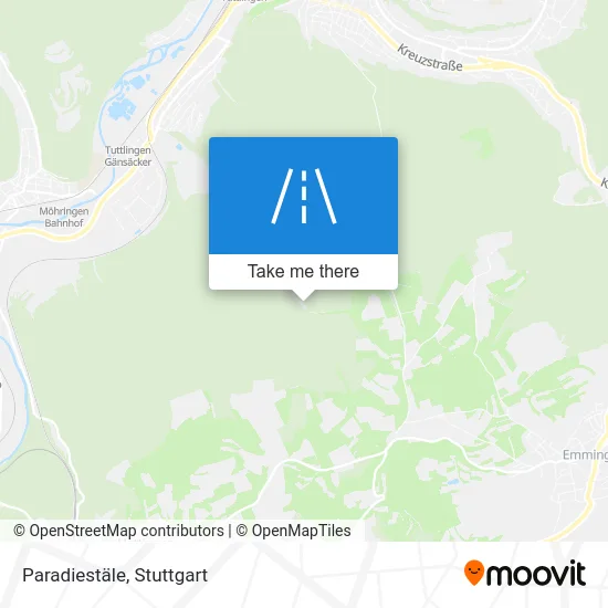 Карта Paradiestäle