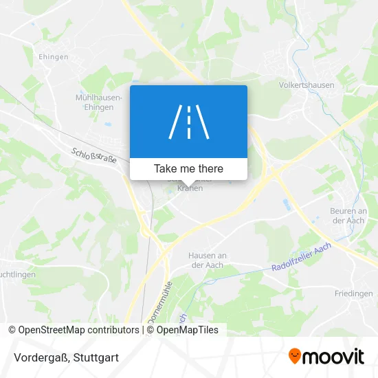 Карта Vordergaß