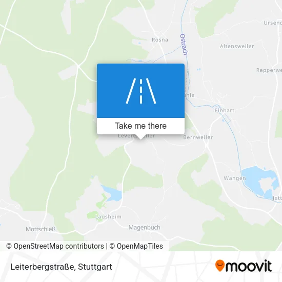 Карта Leiterbergstraße