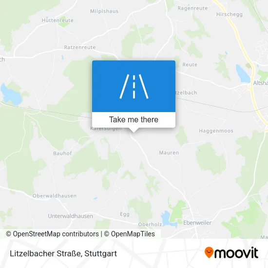 Карта Litzelbacher Straße
