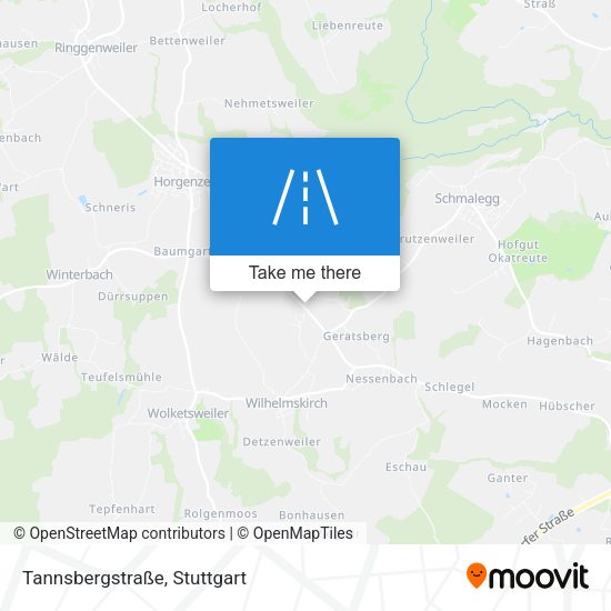 Tannsbergstraße map