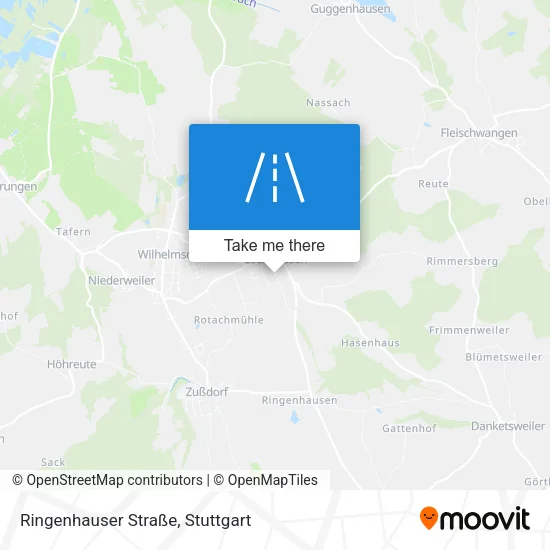 Карта Ringenhauser Straße