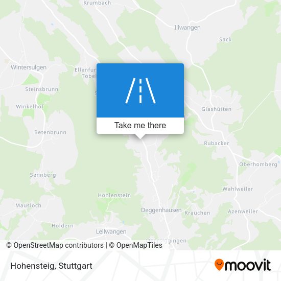 Карта Hohensteig