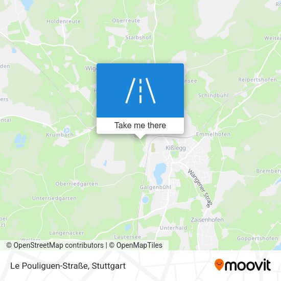 Le Pouliguen-Straße map
