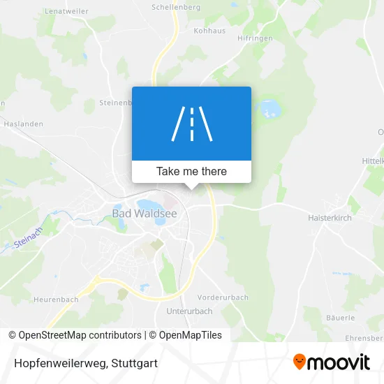 Карта Hopfenweilerweg