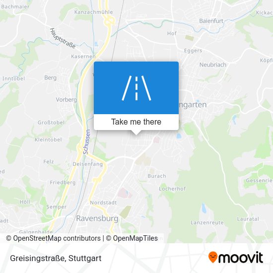 Greisingstraße map