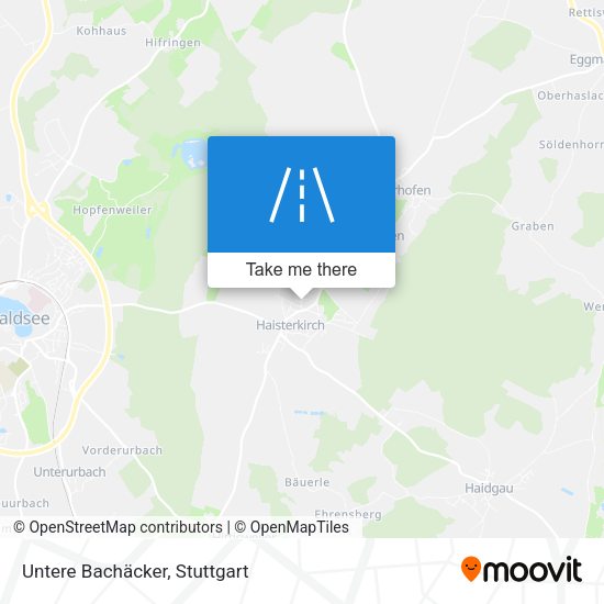 Untere Bachäcker map