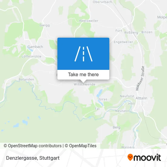 Карта Denzlergasse