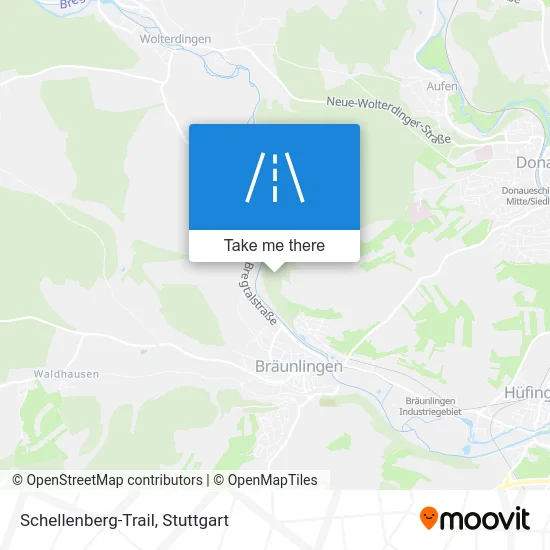 Карта Schellenberg-Trail