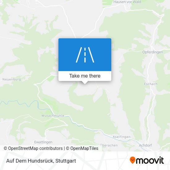 Auf Dem Hundsrück map