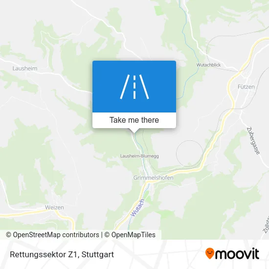 Карта Rettungssektor Z1