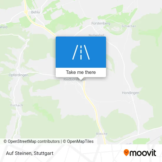 Карта Auf Steinen