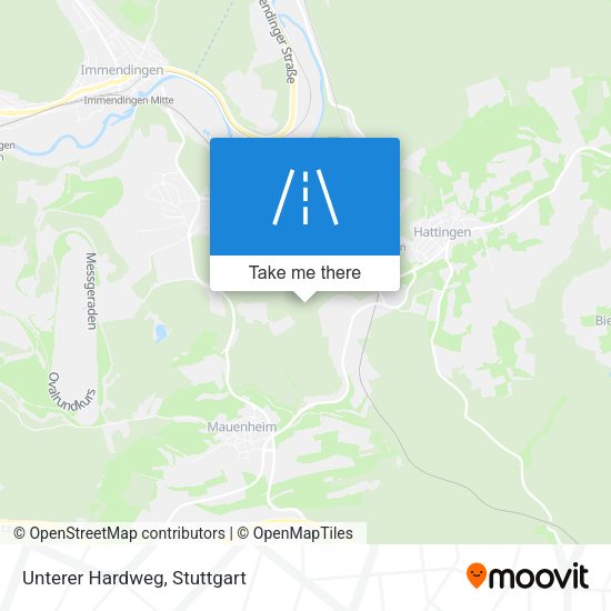 Карта Unterer Hardweg