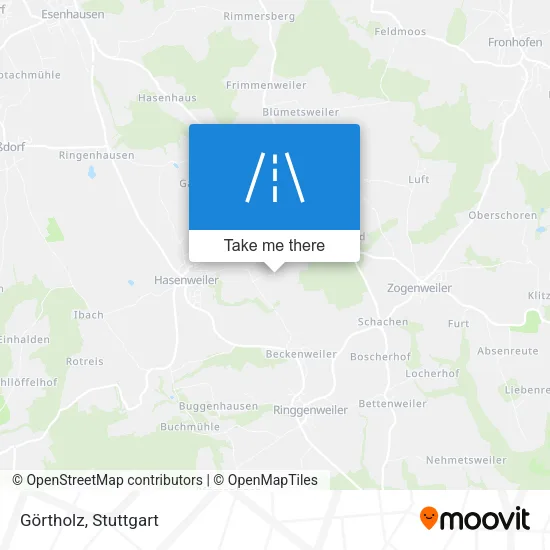 Görtholz map