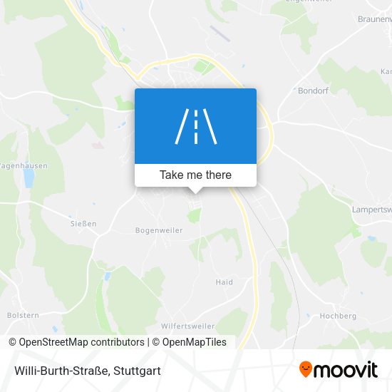 Willi-Burth-Straße map