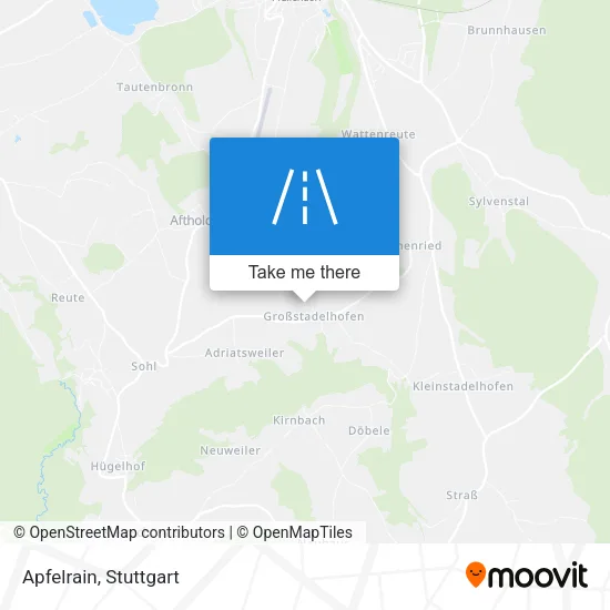 Карта Apfelrain