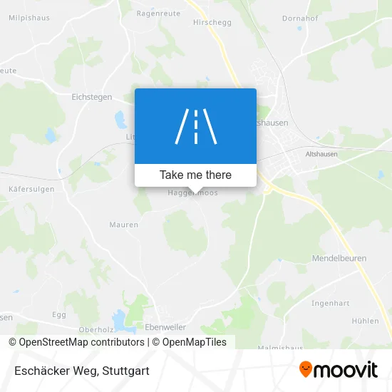 Карта Eschäcker Weg
