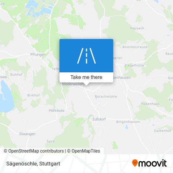 Sägenöschle map