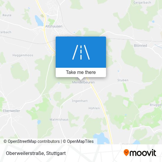 Oberweilerstraße map