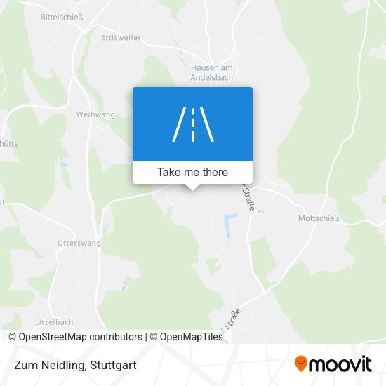 Карта Zum Neidling