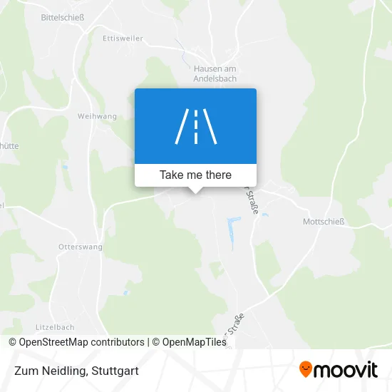 Карта Zum Neidling
