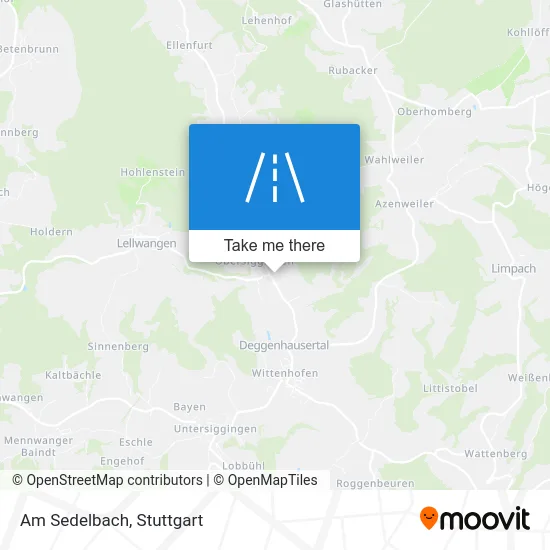 Карта Am Sedelbach