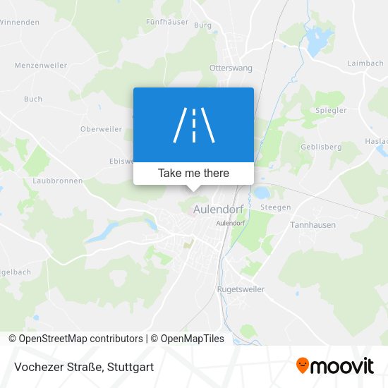Vochezer Straße map