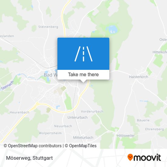 Карта Möserweg