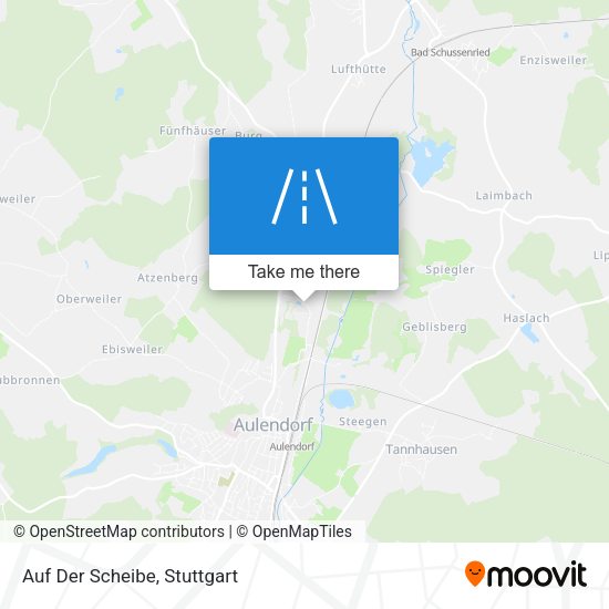 Auf Der Scheibe map