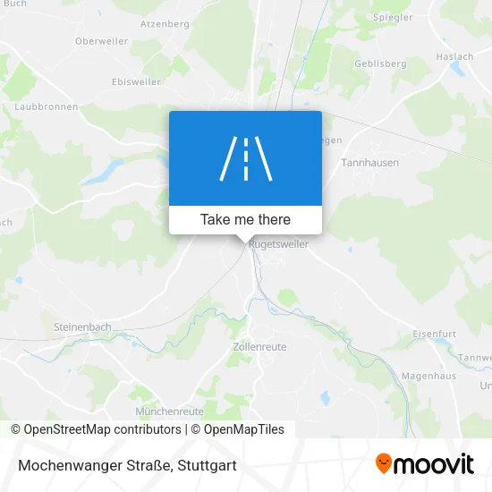 Карта Mochenwanger Straße