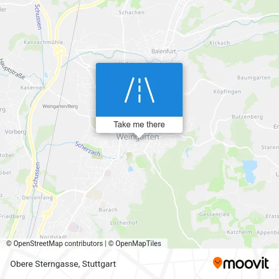 Карта Obere Sterngasse