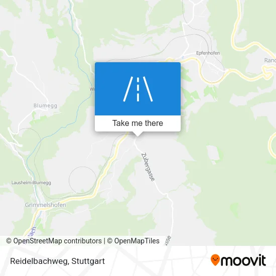 Карта Reidelbachweg