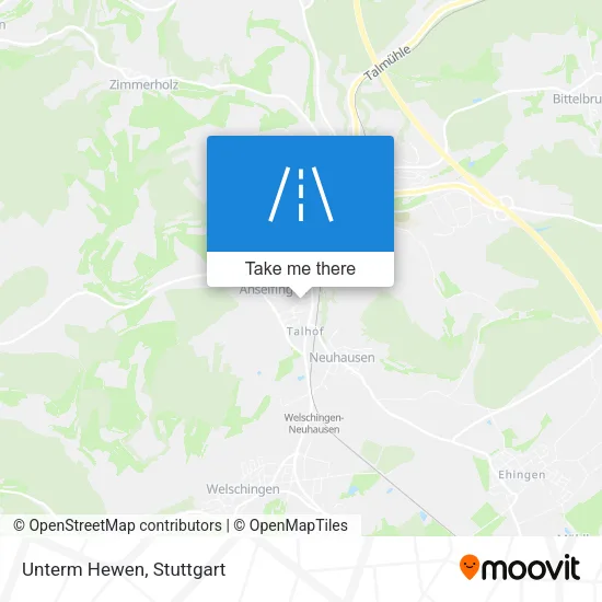 Карта Unterm Hewen