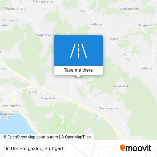 In Der Steighalde map