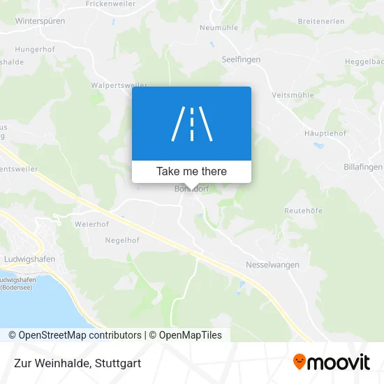 Карта Zur Weinhalde