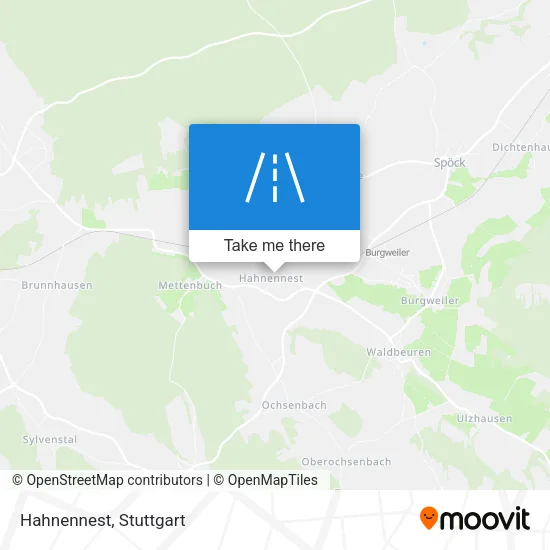 Карта Hahnennest