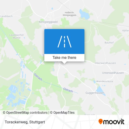 Карта Torackerweg