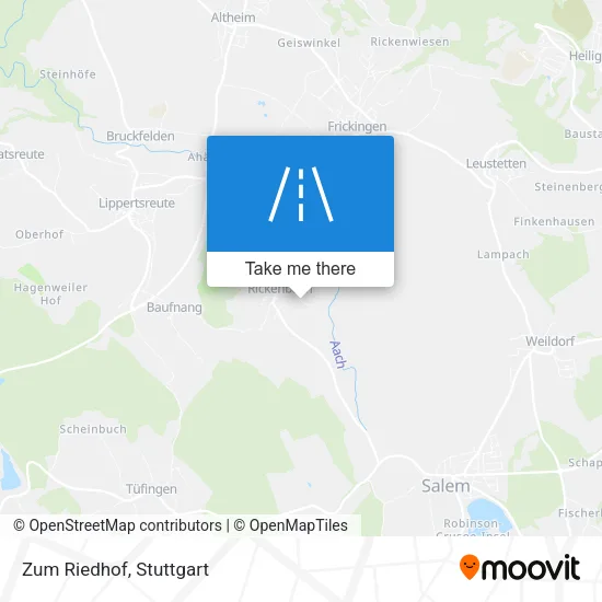 Карта Zum Riedhof
