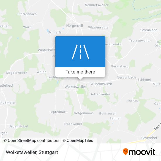 Карта Wolketsweiler