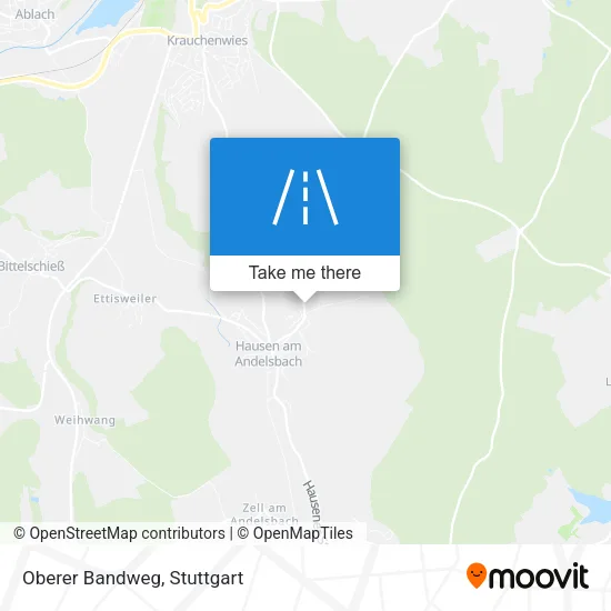 Карта Oberer Bandweg
