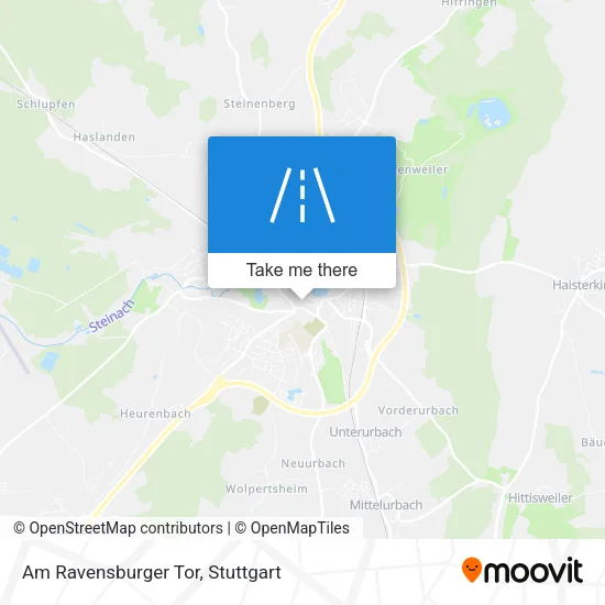 Карта Am Ravensburger Tor