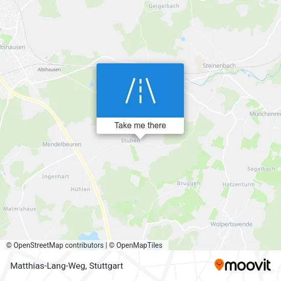 Matthias-Lang-Weg map