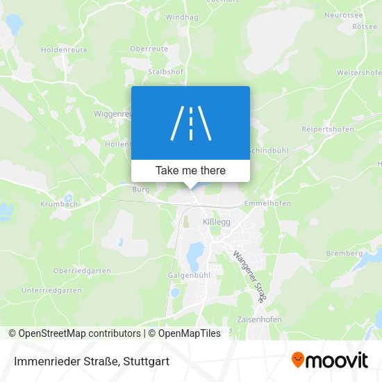 Immenrieder Straße map