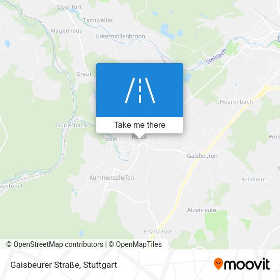 Gaisbeurer Straße map