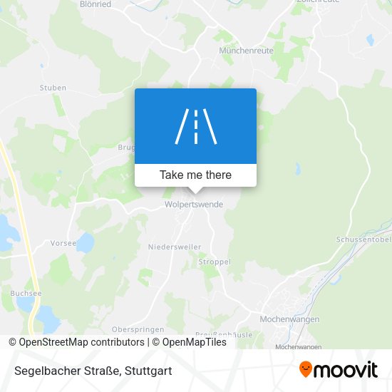 Segelbacher Straße map