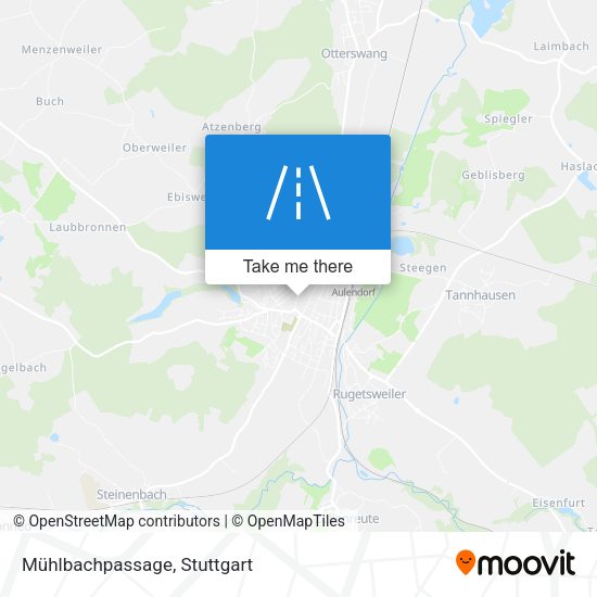 Mühlbachpassage map