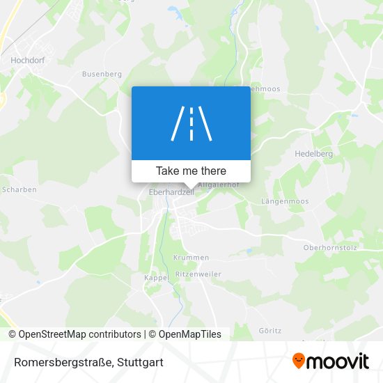 Romersbergstraße map