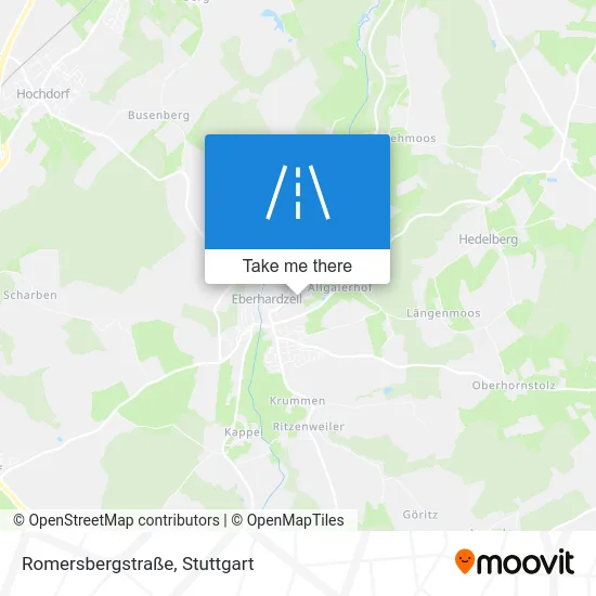 Romersbergstraße map