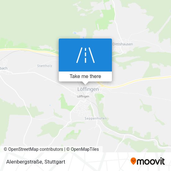 Alenbergstraße map